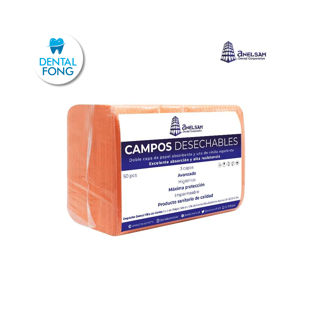 CAMPOS BOLSA CON 50 NARANJA ANELSAM