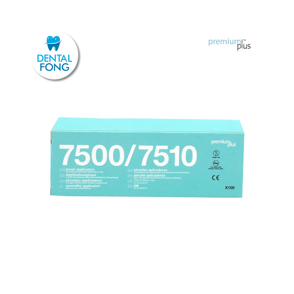 CEPILLOS APLICADORES AZULES CON 100