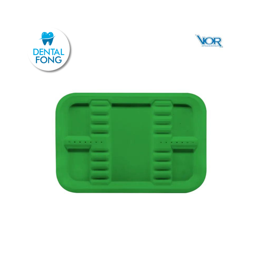 CHAROLA PLASTICO ACANALADA CHICA VERDE