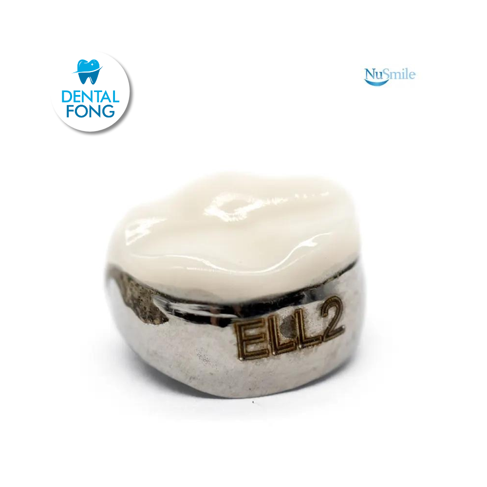 CORONA FRENTE ESTETICO INF-IZQ 2do. MOLAR TEMPORAL #2 CLARO (ELL2106L)