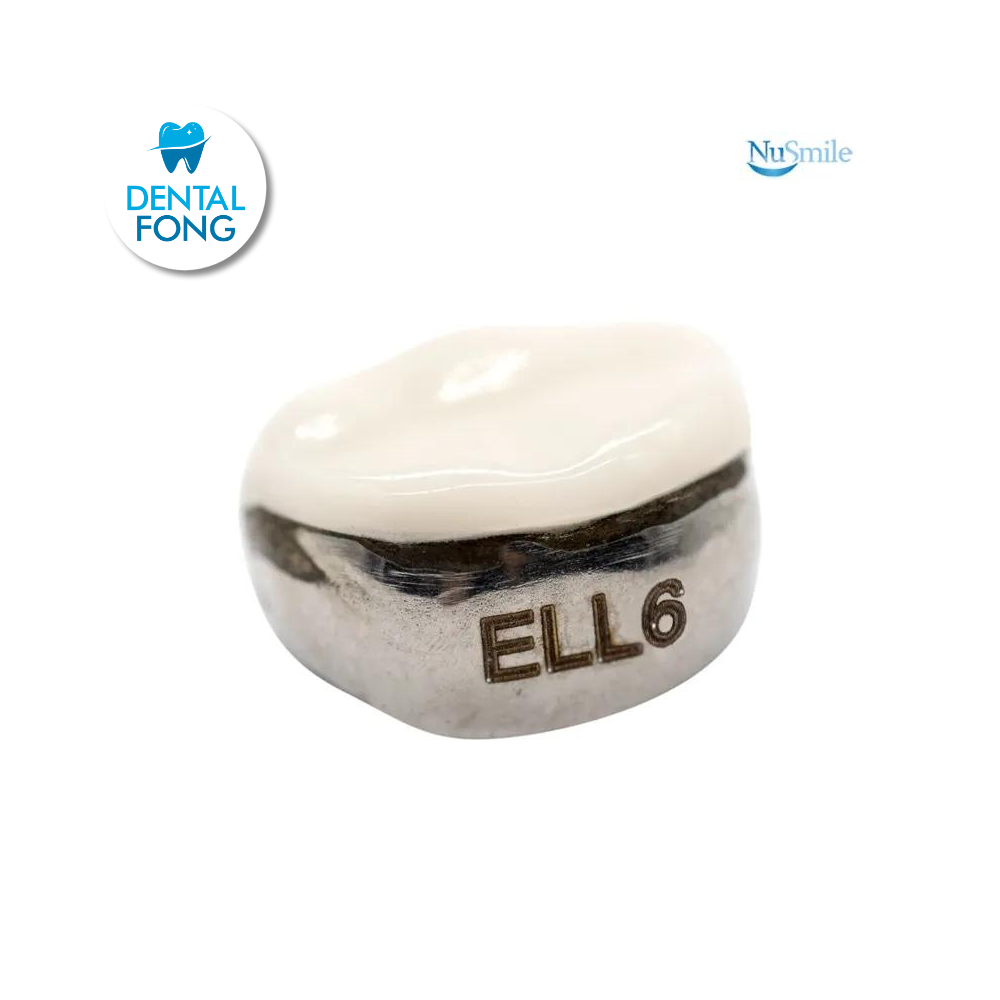 CORONA FRENTE ESTETICO INF-IZQ 2do. MOLAR TEMPORAL #6 CLARO (ELL6106L)