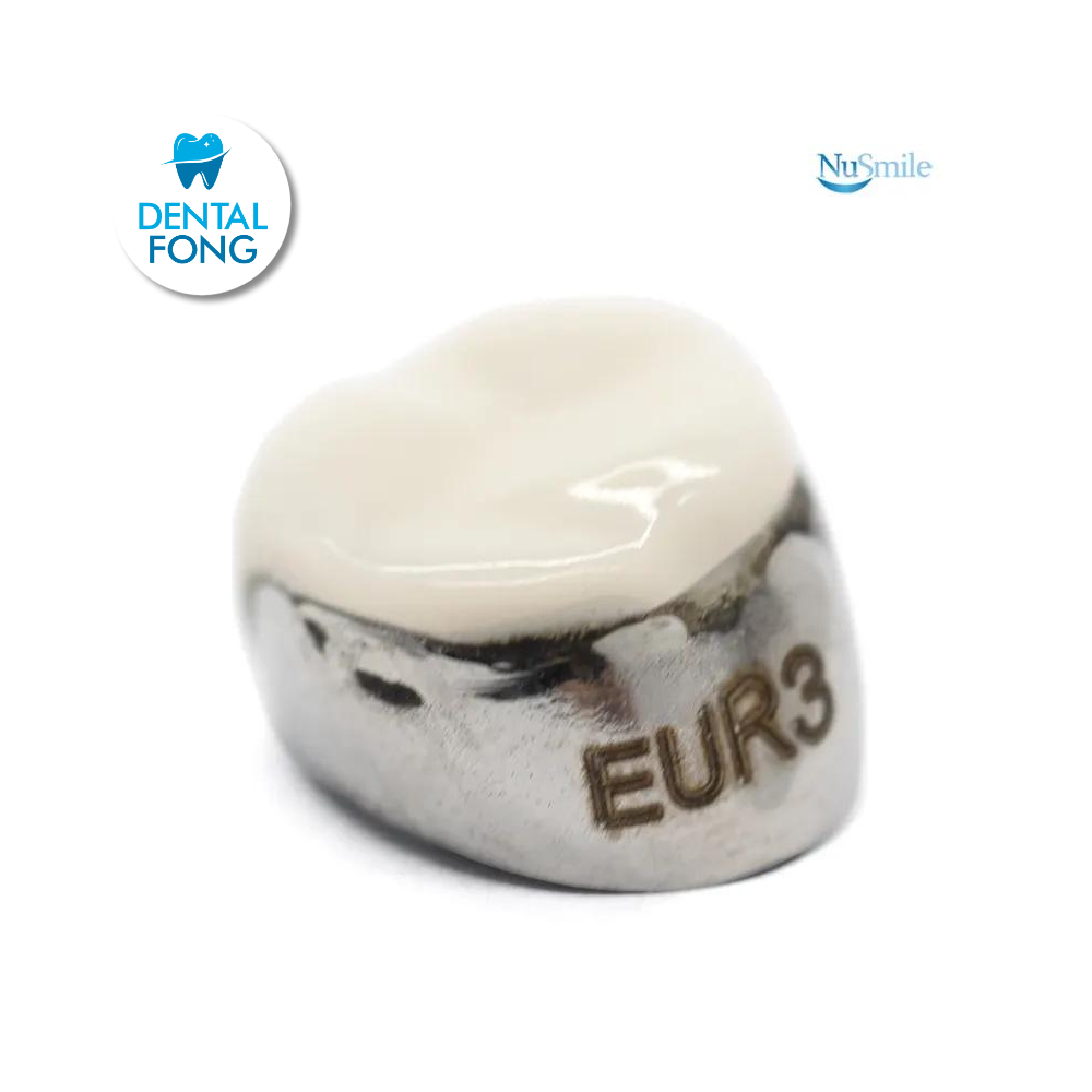 CORONA FRENTE ESTETICO SUP-DER 2do. MOLAR TEMPORAL #3 CLARO (EUR3106L)