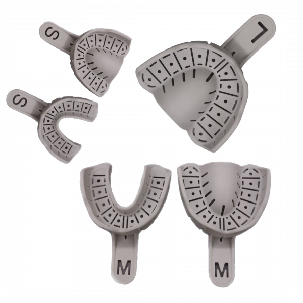 CUCHARILLAS AUTOCLAVABLES PARA TOMA DE IMPRESIÓN BOLSA/10 PIEZAS