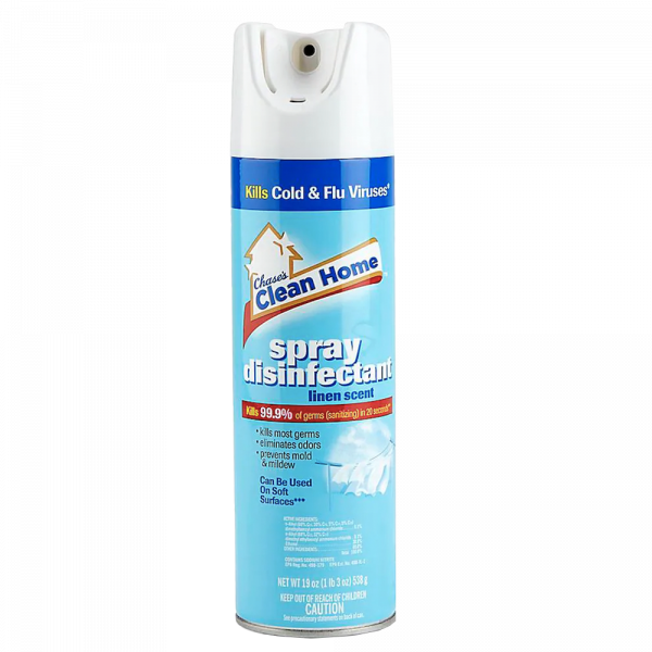 Spray desinfectante mata virus y gérmenes