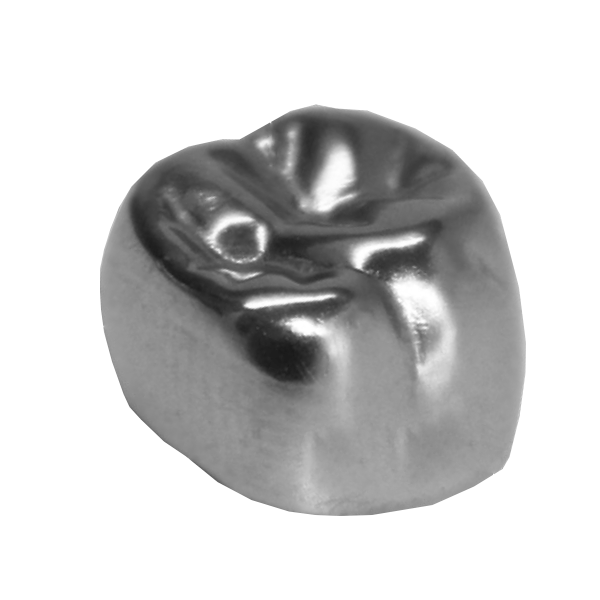 Coronas de acero 2do. molar inferior izquierdo