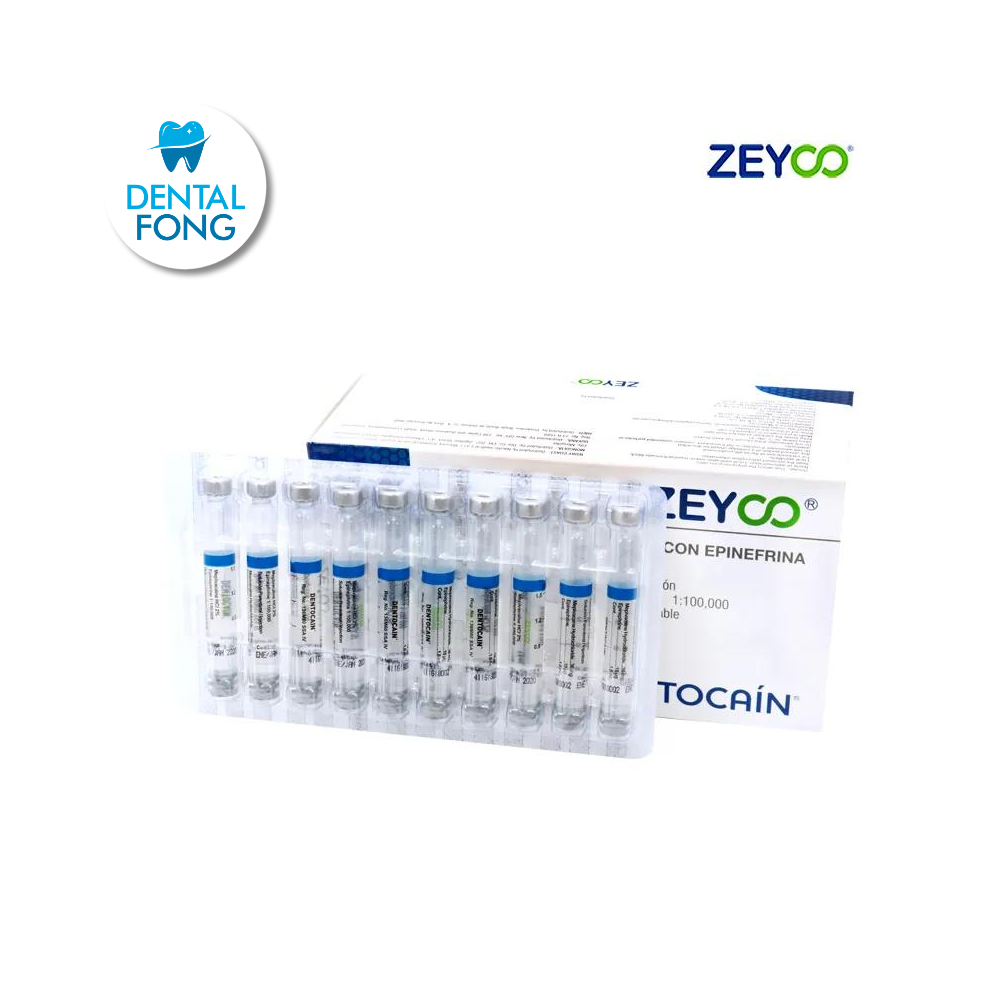 DENTOCAIN 2% ANESTESIA CON 50 CARTUCHO PLASTICO