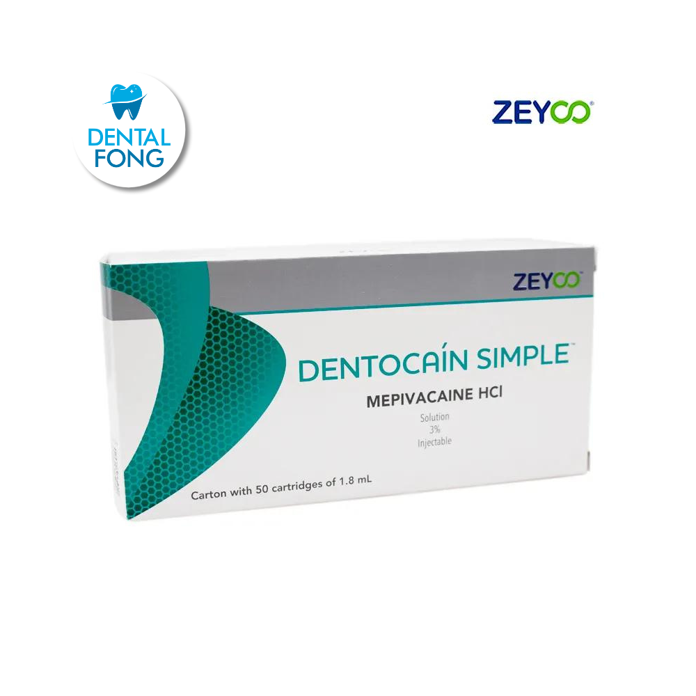 DENTOCAIN 3% CON 50 CARTUCHO VIDRIO