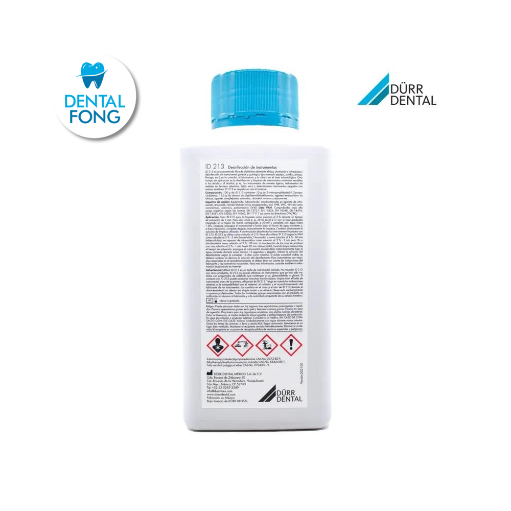 DESINFECTANTE ID 213 PARA INSTRUMENTAL 1LT PARA 50LTS