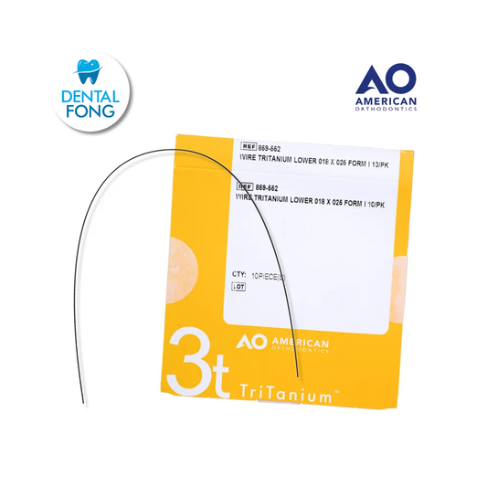DSQ ARCO TRITANIUM .018X.025 INFERIOR PK CON 10