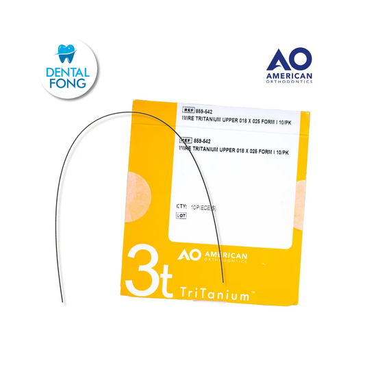 DSQ ARCO TRITANIUM .018X.025 SUPERIOR PK CON 10