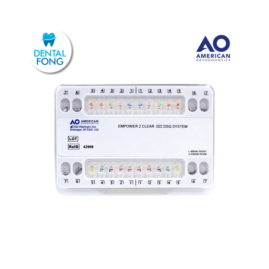 DSQ SYSTEM CLEAR CERAMICO AUTOLIGADO .022 C/TUBOS 6 Y 7