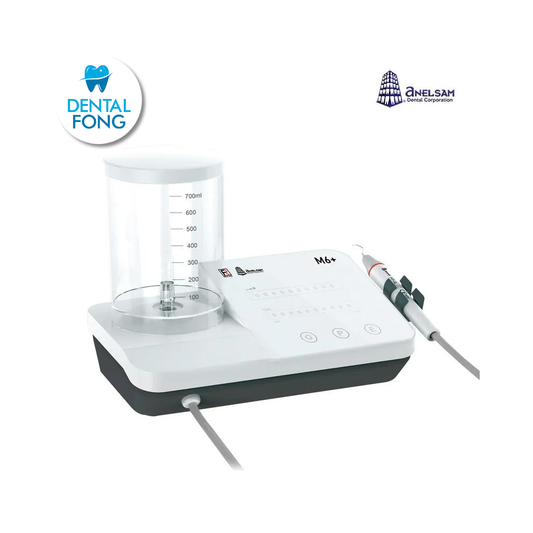 ESCARIADOR ULTRASONICO M6 ANELSAM TRIPLE FUNCION DESTARTRAJE, PROFILAXIS Y ENDODONCIA C/LUZ LED C/ABASTECEDOR BLANCO(GARANTIA DE 1 AÑO)