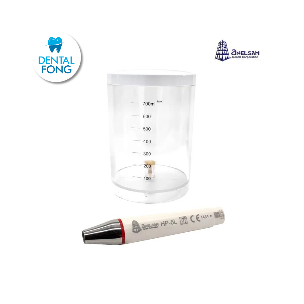 ESCARIADOR ULTRASONICO M6 ANELSAM TRIPLE FUNCION DESTARTRAJE, PROFILAXIS Y ENDODONCIA C/LUZ LED C/ABASTECEDOR BLANCO(GARANTIA DE 1 AÑO)