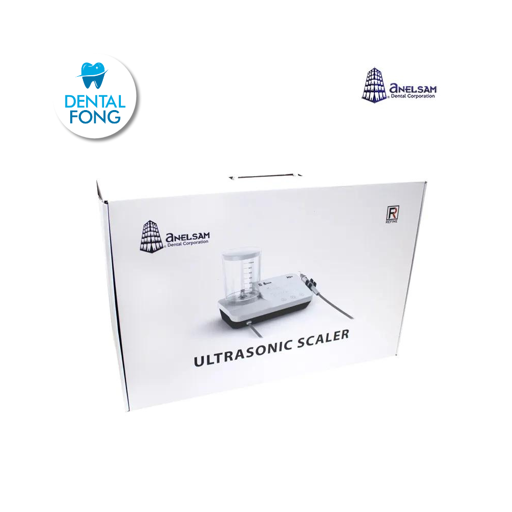 ESCARIADOR ULTRASONICO M6 ANELSAM TRIPLE FUNCION DESTARTRAJE, PROFILAXIS Y ENDODONCIA C/LUZ LED C/ABASTECEDOR BLANCO(GARANTIA DE 1 AÑO)