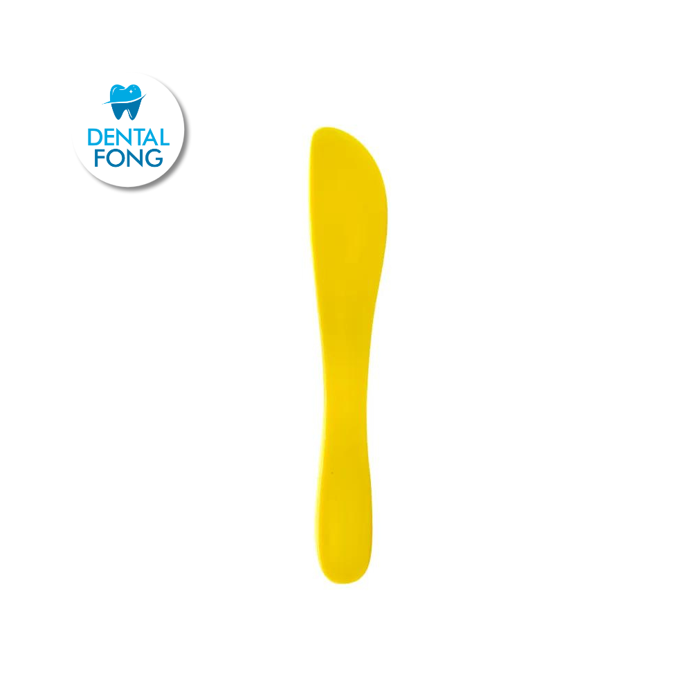 ESPATULA PLASTICO ALGINATO FLY AMARILLO