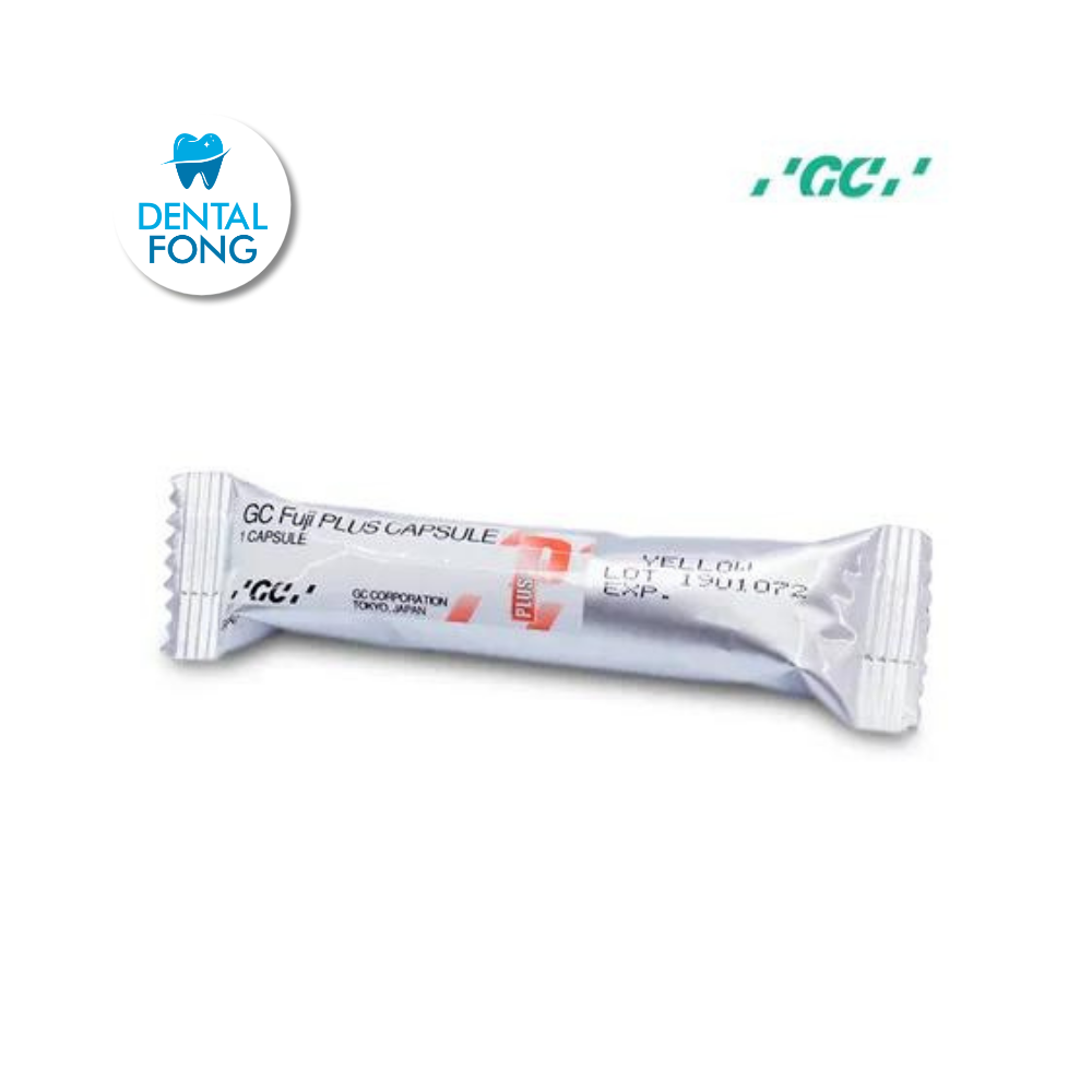 FUJI PLUS IONOMERO DE VIDRIO P/METAL Y LIBRE METAL TIPO 1 YELLOW (CAPSULA)