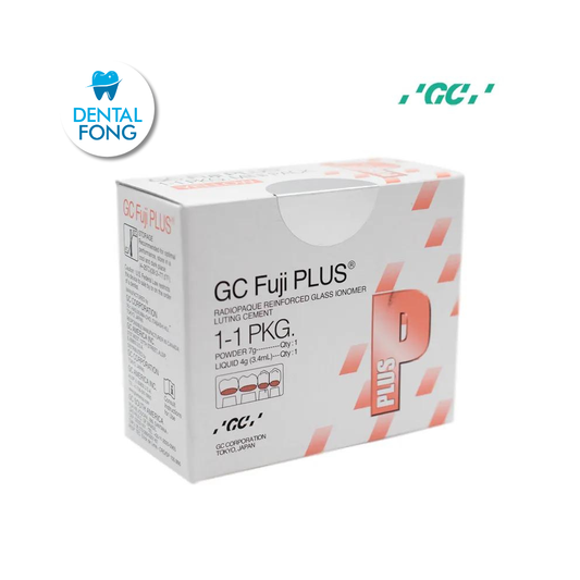 FUJI PLUS MINI IONOMERO DE VIDRIO P/METAL Y LIBRE METAL (YELLOW) 7g y 3.4ml