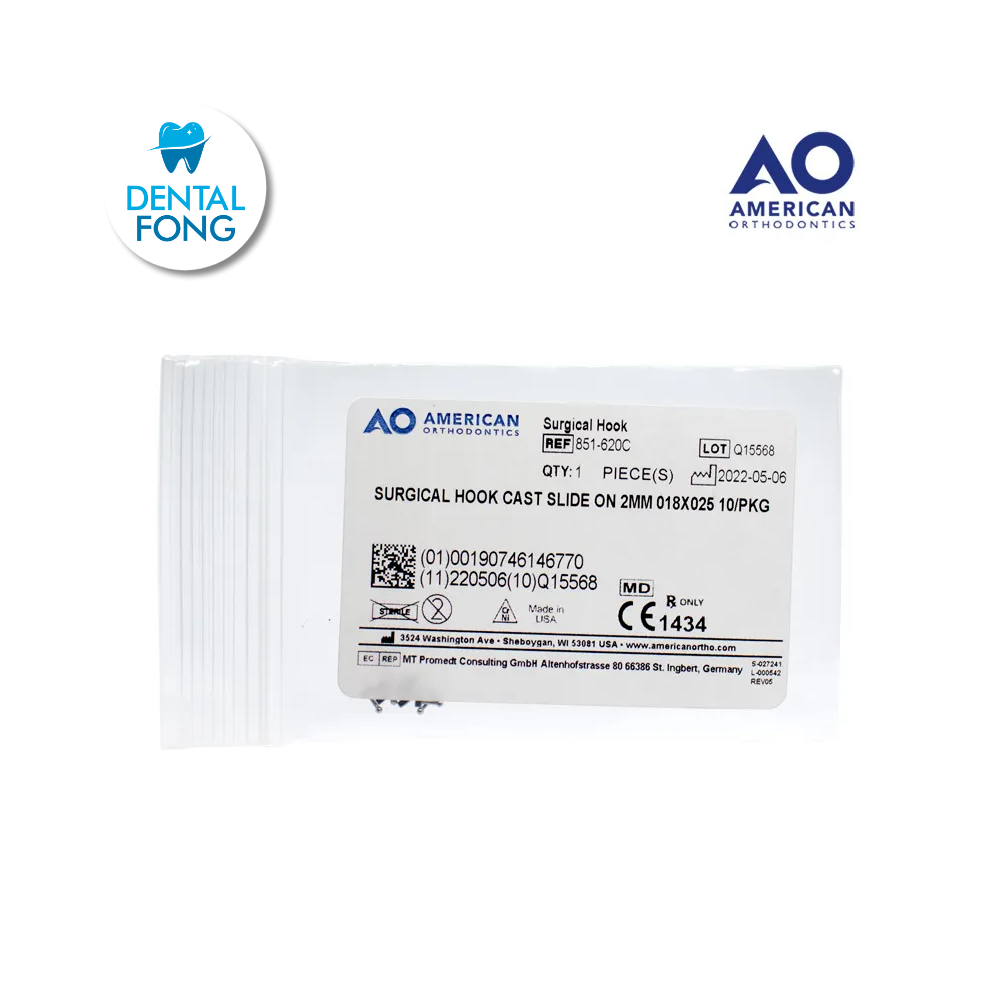 GANCHO QUIRURGICO .018 X .025 RECTO CERRADO