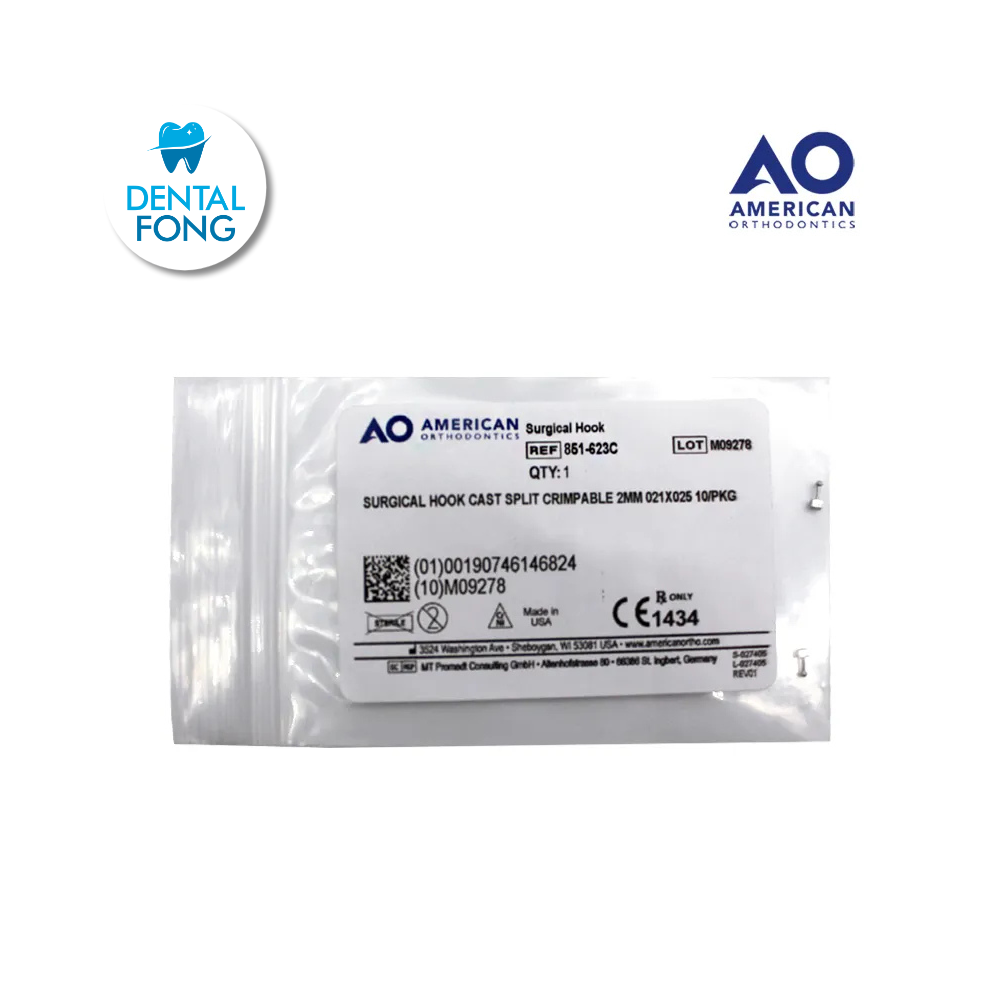 GANCHO QUIRURGICO .021 X .025 RECTO ABIERTO