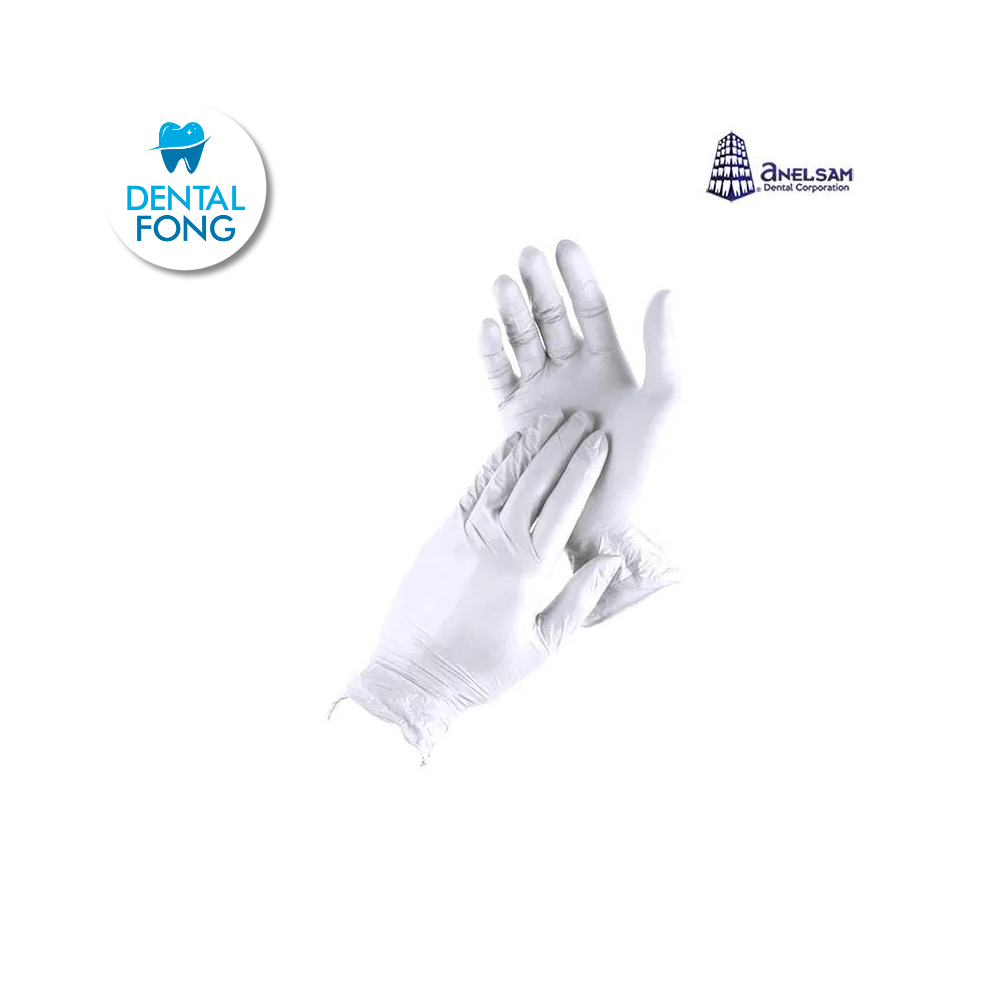 GUANTES DE LATEX GRANDE CON 100 PIEZAS ANELSAM