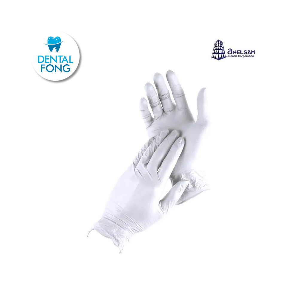 GUANTES LIBRES DE POLVO EXTRA CHICO CON 100 PIEZAS ANELSAM