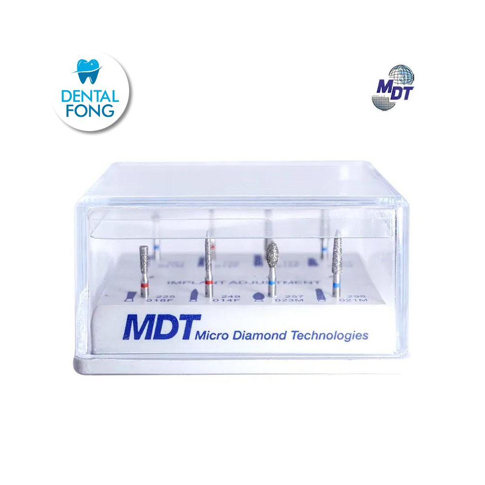 KIT DE IMPLANTES CON 8 FRESAS MDT