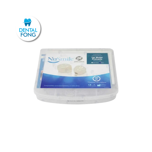 KIT DE INICIO CORONAS ZR 1er. MOLAR PRIMARIO CON 40 (CLARO)