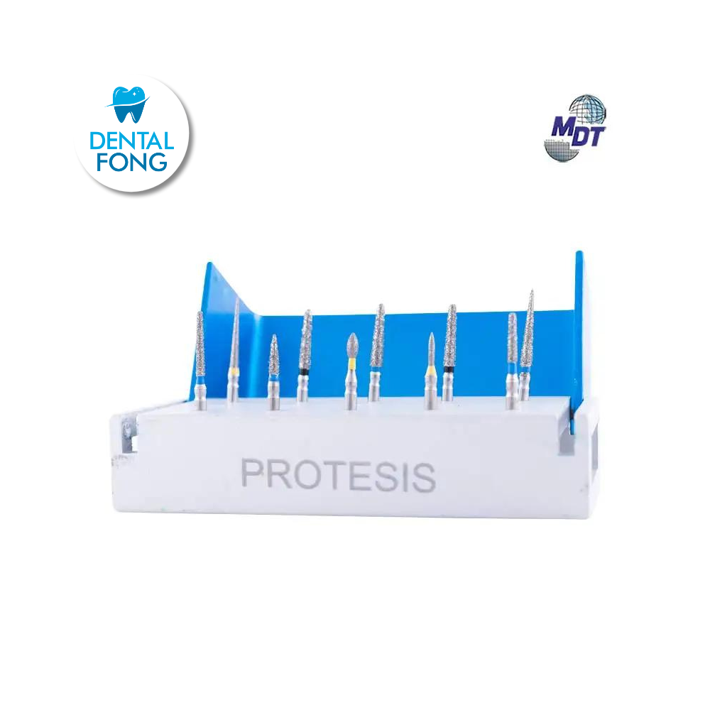 KIT DE PROTESIS CON 10 FRESAS MDT