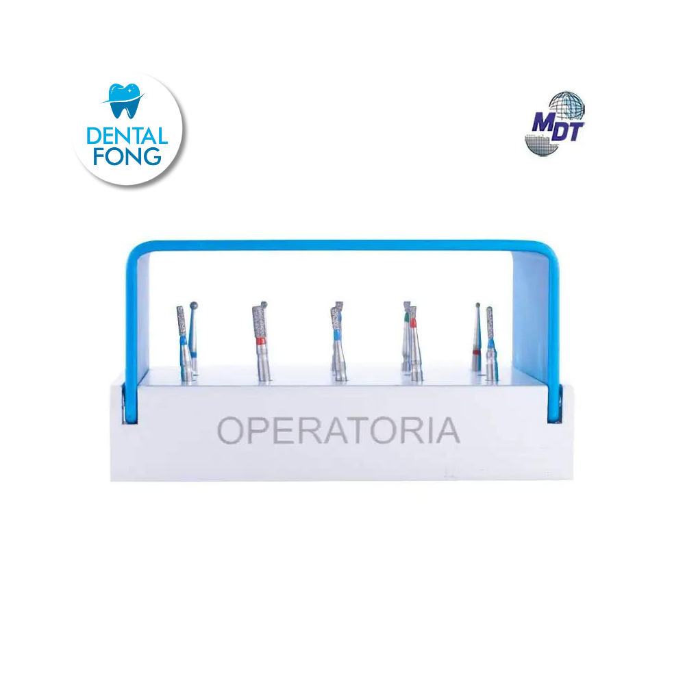 KIT OPERATORIA CON 10 FRESAS MDT