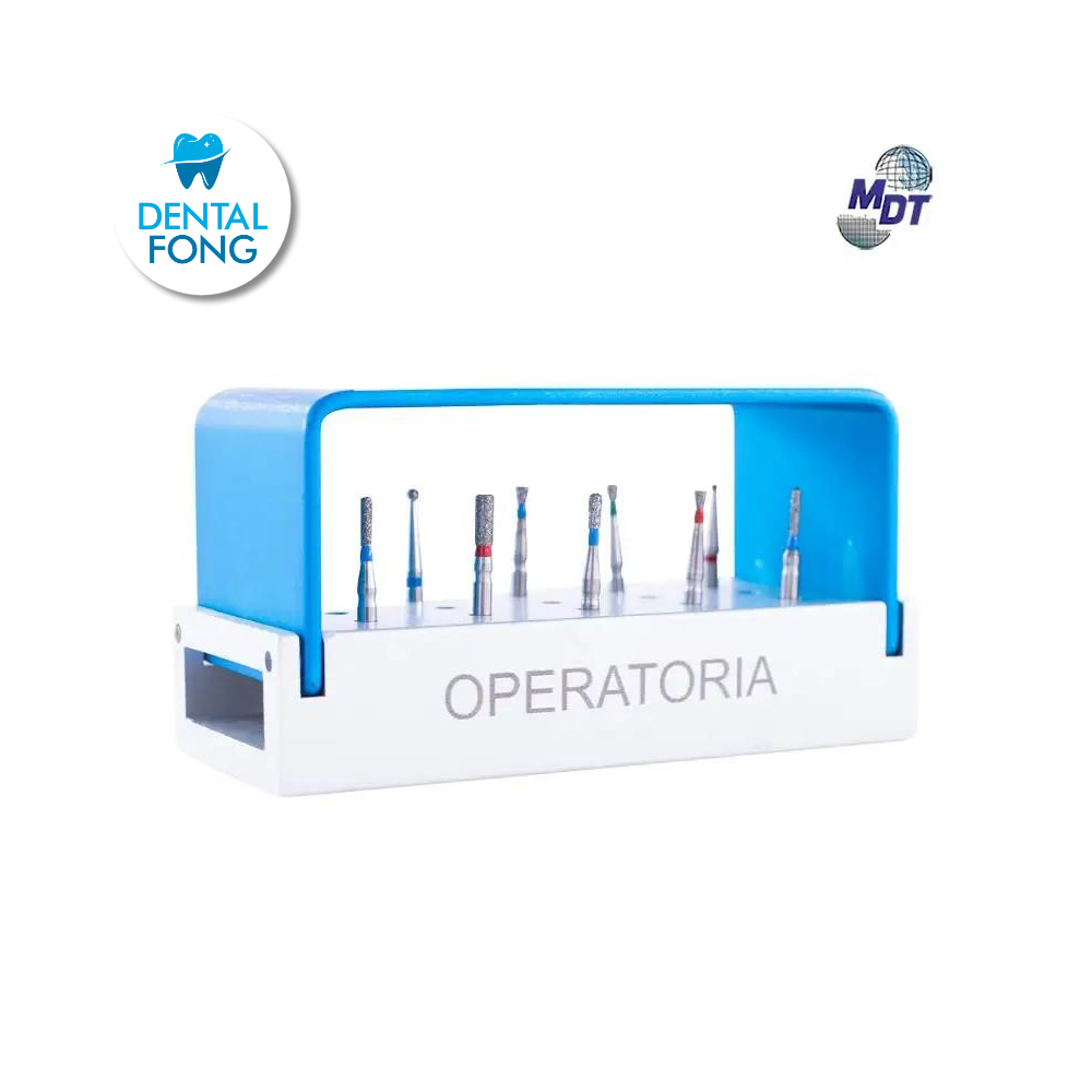KIT OPERATORIA CON 10 FRESAS MDT