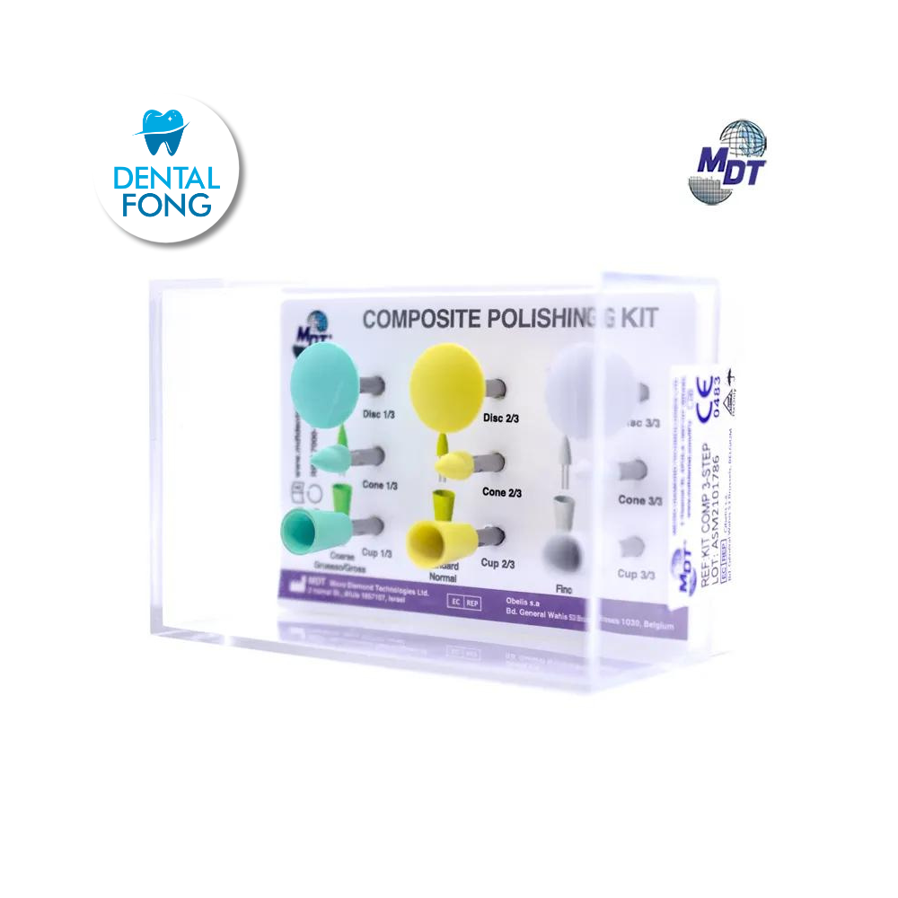 KIT PULIDO DE RESINA CON 9 MDT