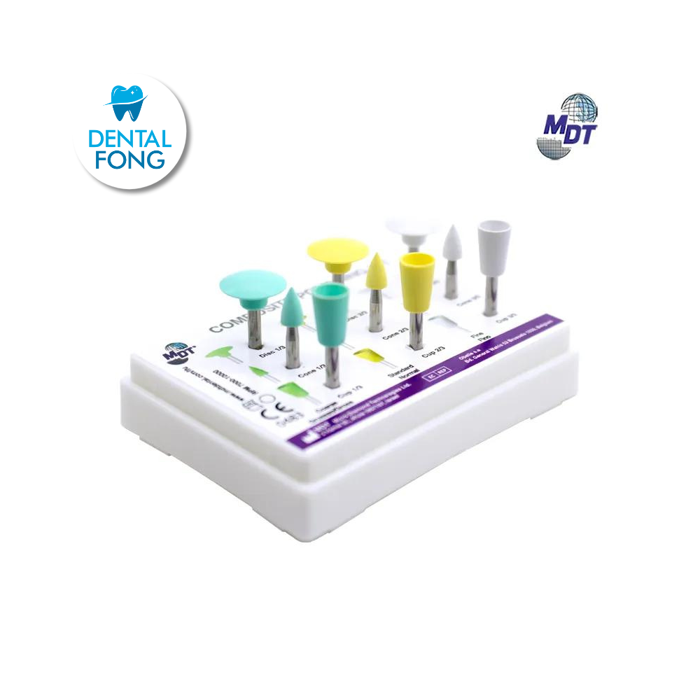 KIT PULIDO DE RESINA CON 9 MDT