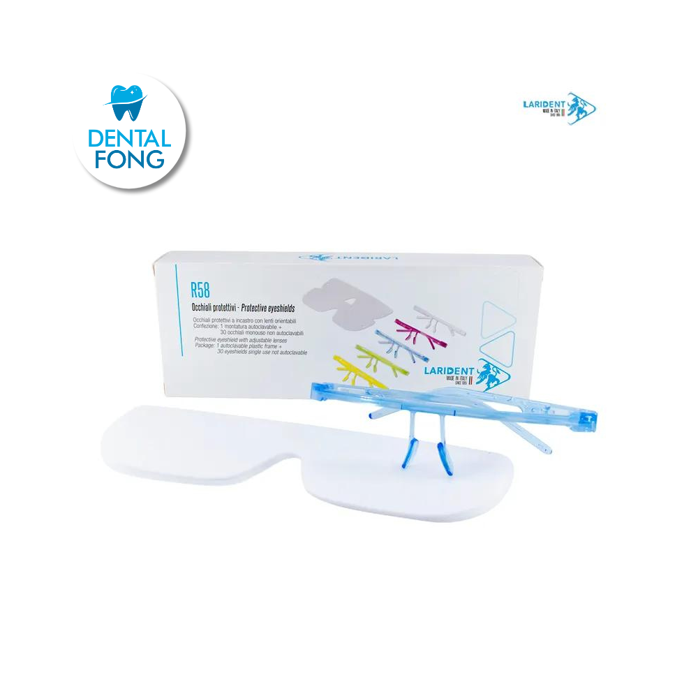 LENTE DE PROTECCION CON 30 REPUESTOS (LARIDENT ITALY)