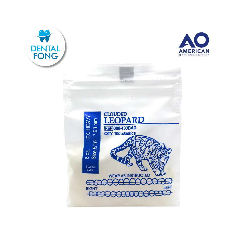 LIGAS EXTRAORALES 8oz 5/16 LEOPARDO