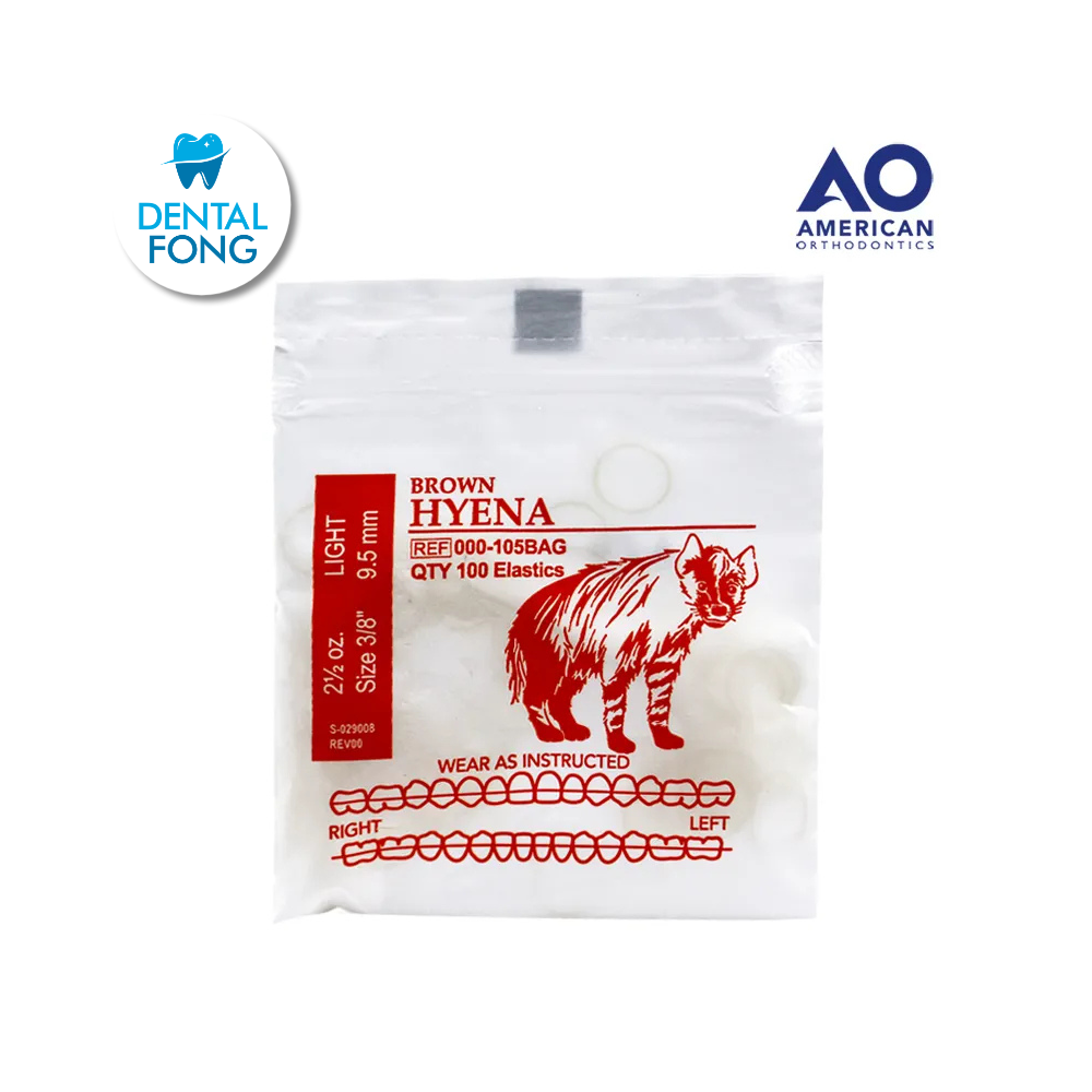 LIGAS INTRAORALES 2.5oz. 3/8 HYENA