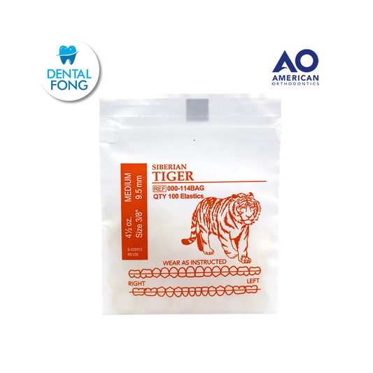 LIGAS INTRAORALES 4.5oz. 3/8 TIGRE
