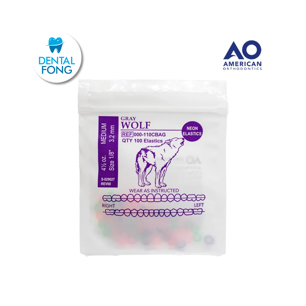 LIGAS INTRAORALES 4.5oz 1/8 LOBO color