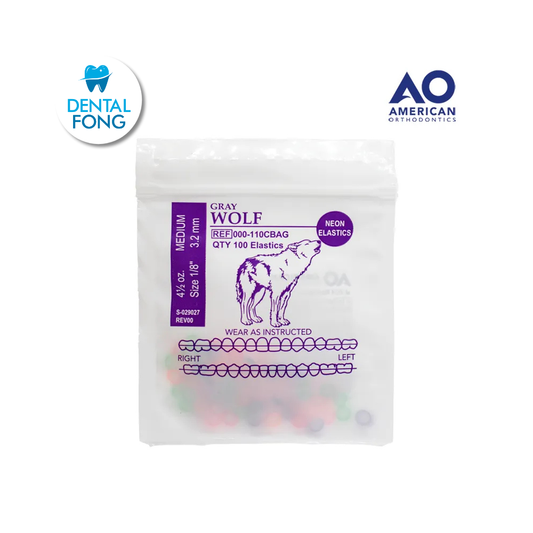 LIGAS INTRAORALES 4.5oz 1/8 LOBO color