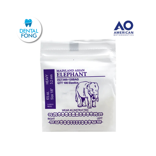 LIGAS INTRAORALES 6.5oz. 1/8 ELEFANTE