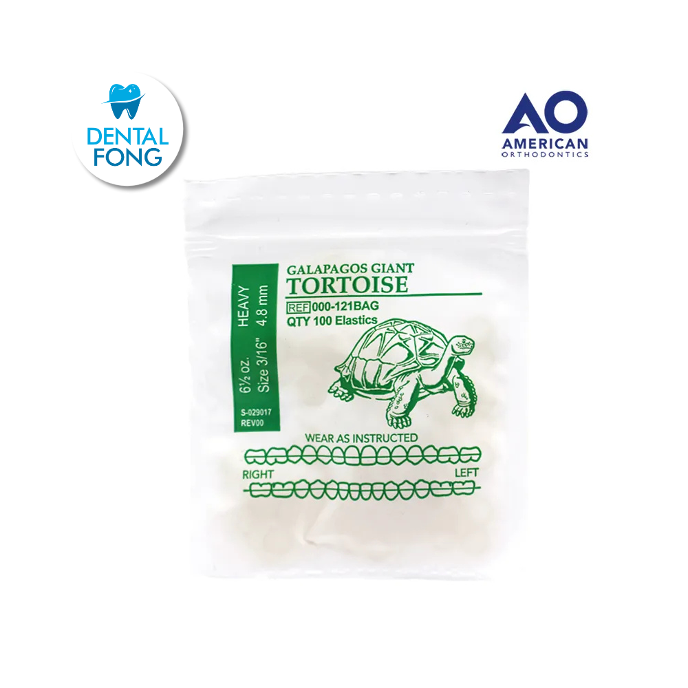 LIGAS INTRAORALES 6.5oz. 3/16 TORTUGA