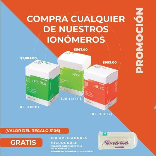 IONÓMERO DE VIDRIO PARA CEMENTACIÓN i-FIX PLUS