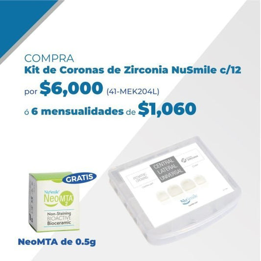 PROMOCIÓN – KITS DE CORONAS NUSMILE