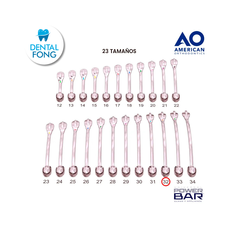 POWER BAR KIT CORRECTOR PARA CLASE II 32MM