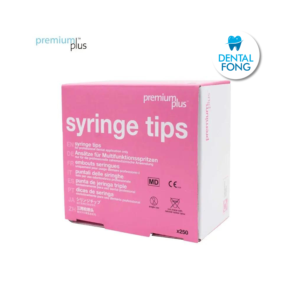 PUNTA DESECHABLE PARA JERINGA TRIPLE COLORES (PREMIUM PLUS)