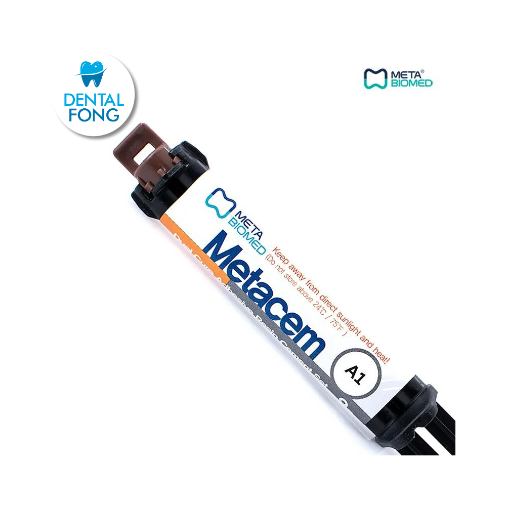 Metacem Kit RESINA DUAL METACEM A1 METABIOMED – Depósito Dental Fong - Beethoven