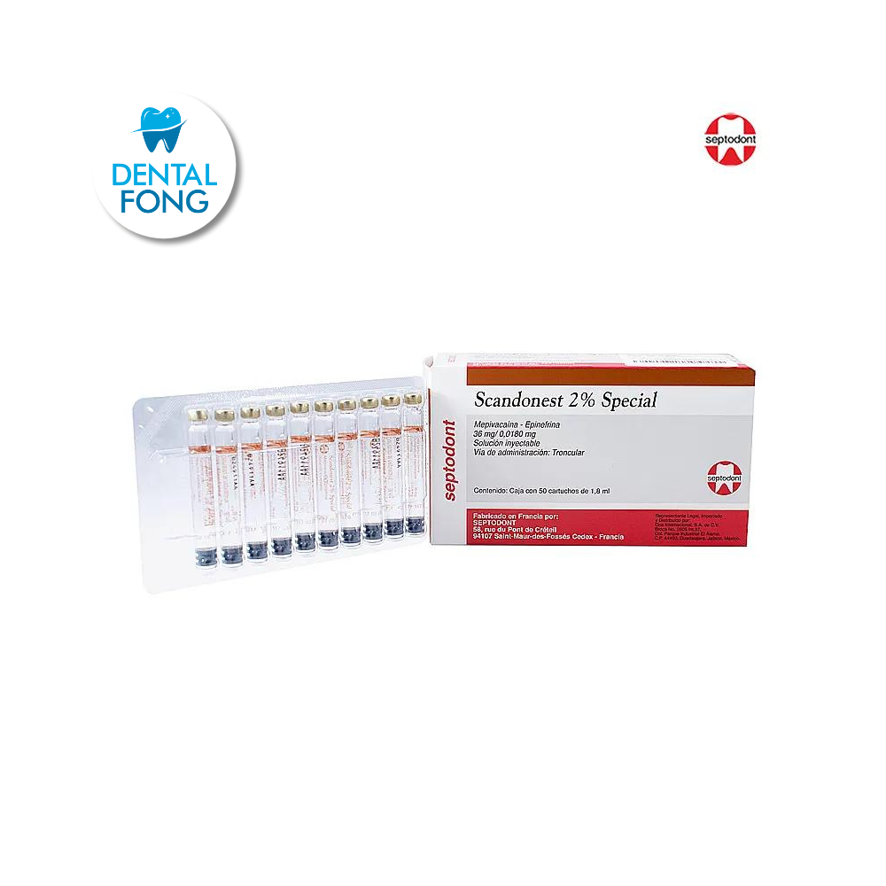 SCANDONEST 2% CON 50 CARTUCHOS