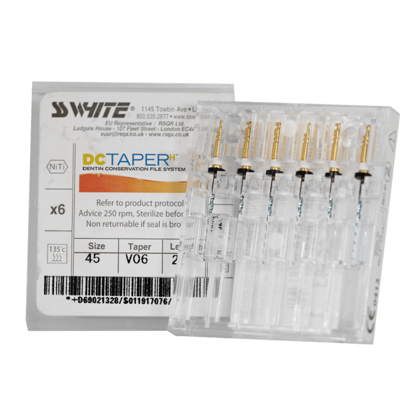 DCTaper 2H NITI LIMA ROTATIVA V06 #45 L21, C/6