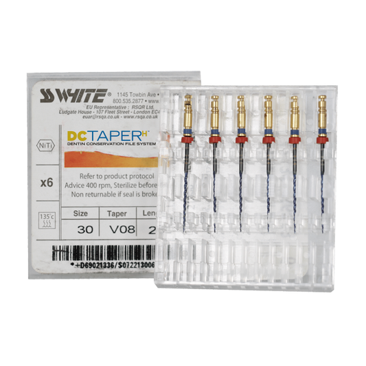 DCTaper 2H NITI LIMA ROTATIVA V08 #30 L25, C/6