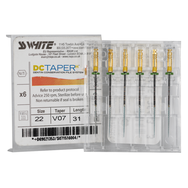 DCTaper 2H NITI LIMA ROTATIVA V07 #22 L31, C/6