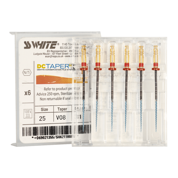 DCTaper 2H NITI LIMA ROTATIVA V08 #25 L31, C/6